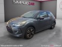 Citroen ds3 vti 120 airdream so chic, radar ar, verrouillages centralisés, garantie 12 mois occasion simplicicar villejuif ...