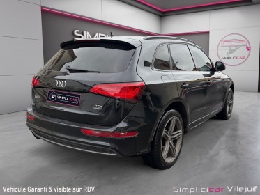 Audi q5 q5 2.0 tdi clean diesel 190 quattro s line s tronic 7, applecarplay, caméra de recul, garantie 12 mois occasion...