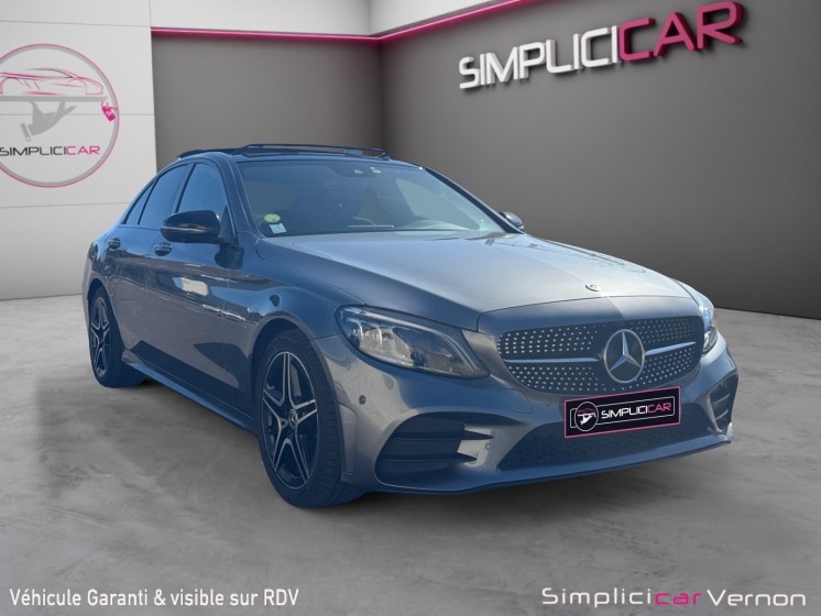 Mercedes classe c 180 d 9g-tronic amg line toit ouvrant entretien complet carplay garantie 12 mois occasion simplicicar...