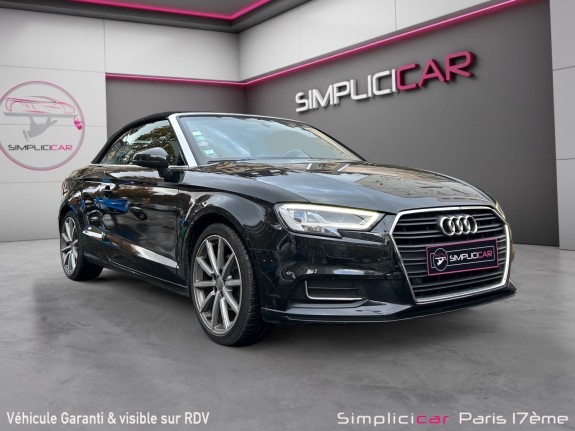 Audi a3 cabriolet 1.4 tfsi 115 s tronic 7 design luxe  garantie 12 mois  carplay  caméra de recul  virtual cockpit occasion...