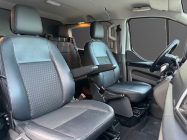 Ford transit custom fourgon 290 l1h1 2.0 ecoblue 185 bva sport boite auto sieges chauffants carplay barres retractables......