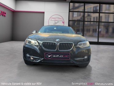 Bmw serie 2 coupe f22 218d 150 ch sport a - garantie 12 mois - faible kilométrage occasion parc voitures beauvais...