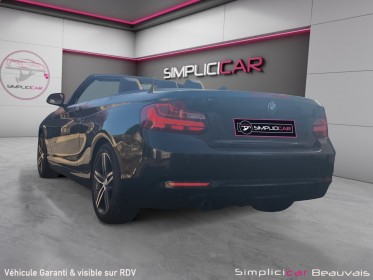Bmw serie 2 coupe f22 218d 150 ch sport a - garantie 12 mois - faible kilométrage occasion parc voitures beauvais...