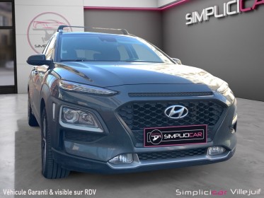 Hyundai kona 1.0 t-gdi 120 creative, carplay, climatisation automatique, garantie 12 mois occasion simplicicar villejuif ...