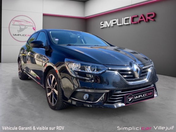 Renault megane iv estate tce 140 edc fap limited, caméra de recul, climatisation automatique, garantie 12 mois occasion...