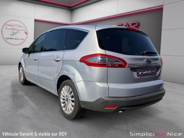 Ford s-max 2.0 tdci 140 fap titanium - 7 pl powershift a occasion  simplicicar nice - pfvauto simplicicar simplicibike france