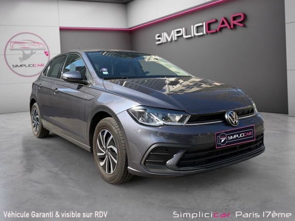 Volkswagen polo 1.0 tsi 95 ss dsg7 life carplay caméra de recul garantie constructeur occasion paris 17ème (75)(porte...