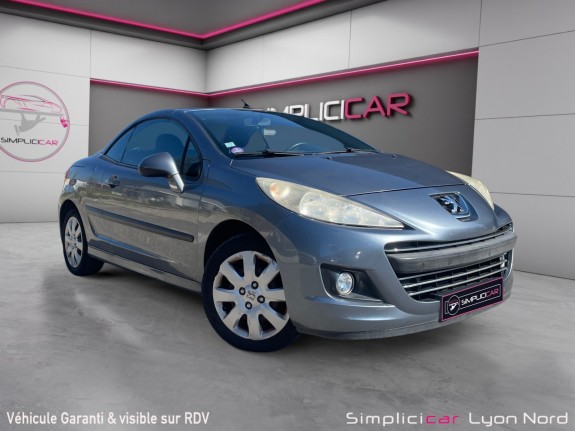 Peugeot 207 cc 1.6 vti 16v 120ch sport  distribution faite, garantie 12 mois occasion simplicicar lyon nord simplicicar...
