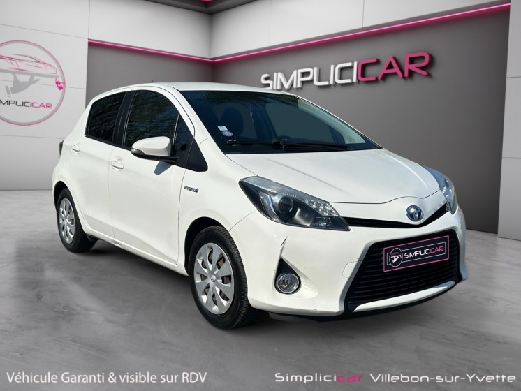 Toyota yaris hybride 100h style full entretien camera de recul garantie 12 mois occasion simplicicar villebon-sur-yvette...