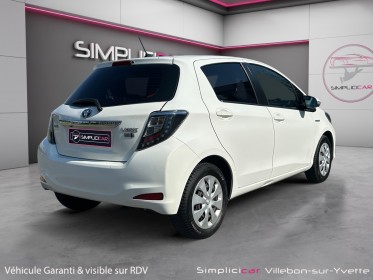 Toyota yaris hybride 100h style full entretien camera de recul garantie 12 mois occasion simplicicar villebon-sur-yvette...