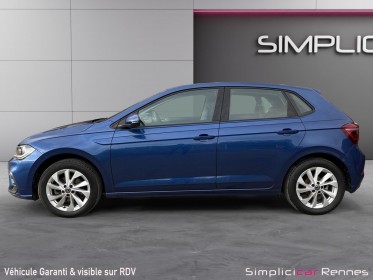 Volkswagen polo polo 6 phase 2  1.0 tsi 110 ss dsg7 - avertisseur d'angle mort - virtual cockpit - 1ere main - caméra de...