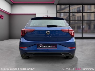 Volkswagen polo polo 6 phase 2  1.0 tsi 110 ss dsg7 - avertisseur d'angle mort - virtual cockpit - 1ere main - caméra de...