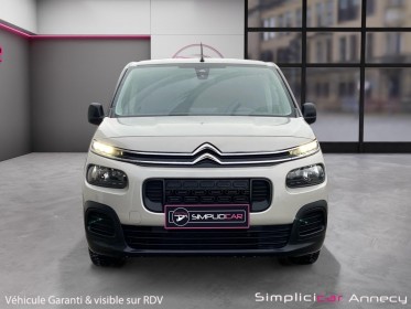 Citroën berlingo 1.2l 110 ch feel - courroie remplacée - première main - garantie 12 mois occasion simplicicar annecy...