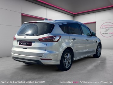 Ford s-max 2.5 hybrid 190 ch boite auto titanium business cuir 7 places carplay caméra garantie 12 mois occasion simplicicar...