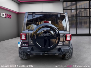 Jeep wrangler 2.2 l multijet adblue 200 ch 4x4 bva8 sahara - carplay occasion champigny-sur-marne (94) simplicicar...