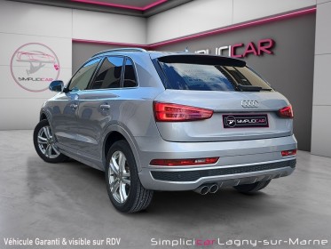 Audi q3 2.0 tdi 150 ch s tronic 7 s line occasion simplicicar lagny  simplicicar simplicibike france