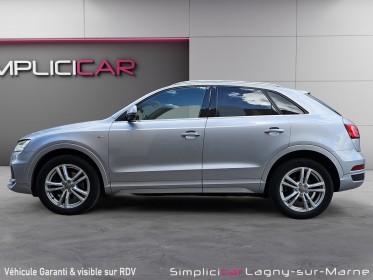 Audi q3 2.0 tdi 150 ch s tronic 7 s line occasion simplicicar lagny  simplicicar simplicibike france