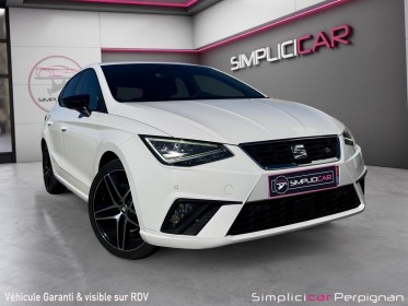 Seat ibiza 1.0 tsi 110 ch s/s bvm6 fr caméra de recul jantes 18'' garantie 12 mois occasion simplicicar perpignan ...