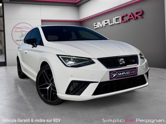 Seat ibiza 1.0 tsi 110 ch s/s bvm6 fr caméra de recul jantes 18'' garantie 12 mois occasion simplicicar perpignan ...