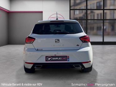 Seat ibiza 1.0 tsi 110 ch s/s bvm6 fr caméra de recul jantes 18'' garantie 12 mois occasion simplicicar perpignan ...