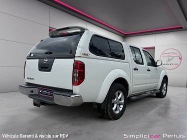 Nissan navara 2.5 dci 190 double cab xe hardtop clim attelage sièges chauffants garantie 12 mois occasion simplicicar...