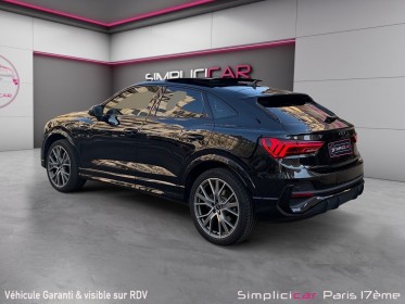 Audi q3 sportback 45 tfsie  245 ch s tronic 6 s line toit ouvrant carplay camera de recul virtual cockpit entretien audi......