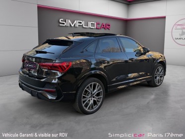 Audi q3 sportback 45 tfsie  245 ch s tronic 6 s line toit ouvrant carplay camera de recul virtual cockpit entretien audi......