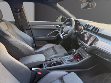 Audi q3 sportback 45 tfsie  245 ch s tronic 6 s line toit ouvrant carplay camera de recul virtual cockpit entretien audi......