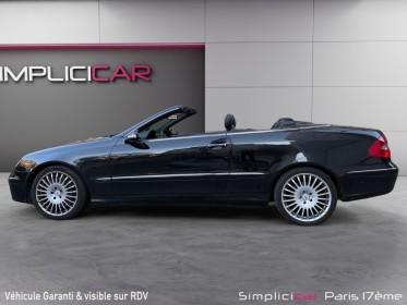 Mercedes classe clk cabriolet 320 cdi entretien à jour bluetooth occasion paris 17ème (75)(porte maillot) simplicicar...