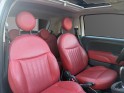 Fiat 500 1.2 8v 69 ch ss lounge - toit ouvrant - cuir rouge occasion champigny-sur-marne (94) simplicicar simplicibike france