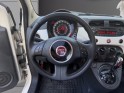 Fiat 500 1.2 8v 69 ch ss lounge - toit ouvrant - cuir rouge occasion champigny-sur-marne (94) simplicicar simplicibike france