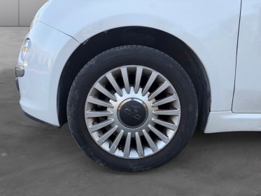 Fiat 500 1.2 8v 69 ch ss lounge - toit ouvrant - cuir rouge occasion champigny-sur-marne (94) simplicicar simplicibike france