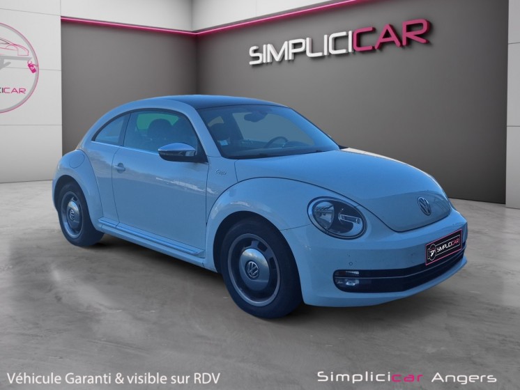 Volskwagen beetle 1.2tsi coccinelle garantie 12 mois occasion simplicicar angers simplicicar simplicibike france