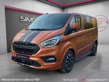 Ford transit custom fourgon 320 l1h1 2.0 ecoblue 185 bva sport full options occasion simplicicar vaucresson simplicicar...