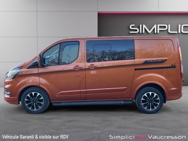 Ford transit custom fourgon 320 l1h1 2.0 ecoblue 185 bva sport full options occasion simplicicar vaucresson simplicicar...