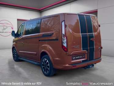 Ford transit custom fourgon 320 l1h1 2.0 ecoblue 185 bva sport full options occasion simplicicar vaucresson simplicicar...