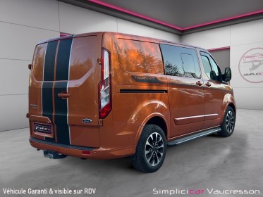 Ford transit custom fourgon 320 l1h1 2.0 ecoblue 185 bva sport full options occasion simplicicar vaucresson simplicicar...
