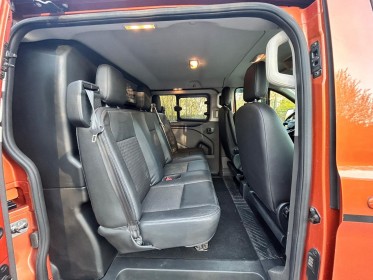 Ford transit custom fourgon 320 l1h1 2.0 ecoblue 185 bva sport full options occasion simplicicar vaucresson simplicicar...