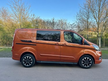 Ford transit custom fourgon 320 l1h1 2.0 ecoblue 185 bva sport full options occasion simplicicar vaucresson simplicicar...