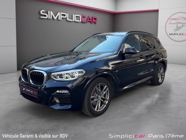 Bmw x3 g01 xdrive20d 190ch bva8 m sport camera de recul attelage electrique garantie 12 mois occasion paris 17ème (75)(porte...