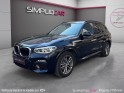 Bmw x3 g01 xdrive20d 190ch bva8 m sport camera de recul attelage electrique garantie 12 mois occasion paris 17ème (75)(porte...