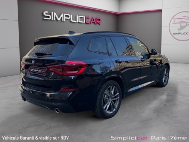Bmw x3 g01 xdrive20d 190ch bva8 m sport camera de recul attelage electrique garantie 12 mois occasion paris 17ème (75)(porte...