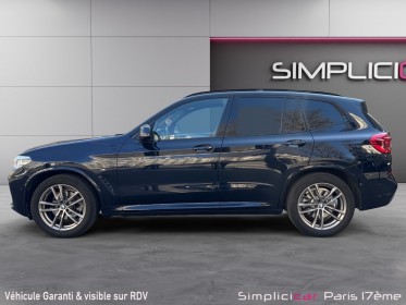 Bmw x3 g01 xdrive20d 190ch bva8 m sport camera de recul attelage electrique garantie 12 mois occasion paris 17ème (75)(porte...