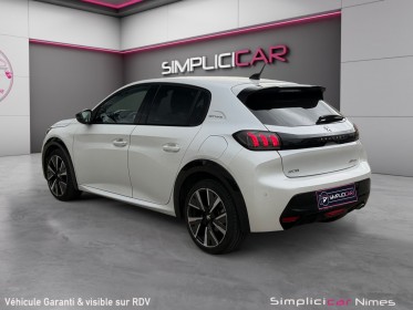 Peugeot 208 100 ss eat8 gt line - courroie changée - caméra 360° - carplay - garantie 12 mois occasion simplicicar nimes -...