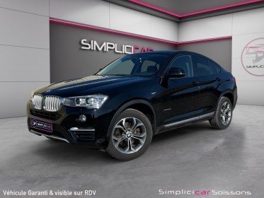 Bmw x4 f26 xdrive30d 258ch xline - affichage tète haute/caméra 360/sièges elec- garantie 12 mois occasion simplicicar...