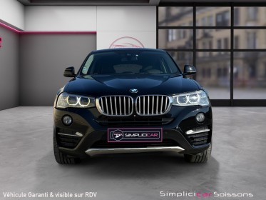 Bmw x4 f26 xdrive30d 258ch xline - affichage tète haute/caméra 360/sièges elec- garantie 12 mois occasion simplicicar...