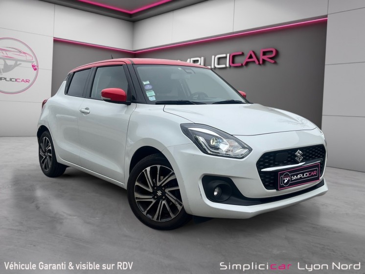 Suzuki swift 1.2 dualjet hybrid pack  caméra de recul  sièges chauffants  garantie 12 mois occasion simplicicar lyon nord...