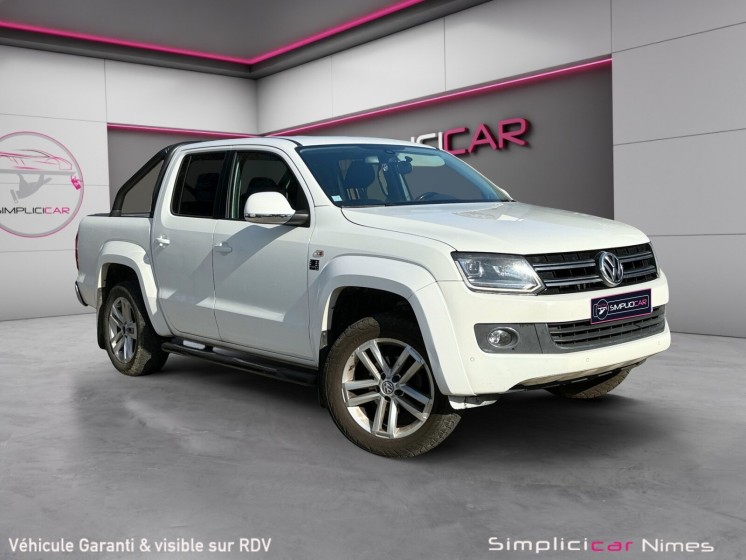 Volkswagen amarok double cabine 2.0 tdi 180 fap 4motion highline - caméra de recul - attelage - sièges chauffants -......