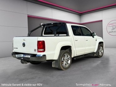 Volkswagen amarok double cabine 2.0 tdi 180 fap 4motion highline - caméra de recul - attelage - sièges chauffants -......