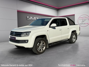Volkswagen amarok double cabine 2.0 tdi 180 fap 4motion highline - caméra de recul - attelage - sièges chauffants -......